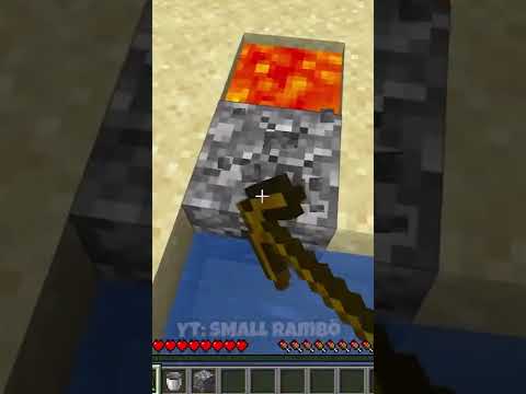Minecraft Lava And Water Make Obsidian