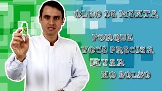 Bom pra tudo!! Descubra Porque Você Deve Levar o Óleo de Menta Piperita no seu Bolso