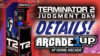 Arcade1Up Terminator 2 - Sinden Light Gun & More Details Confirmed!