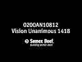 0200AN10812 VISION UNANIMOUS 1418
