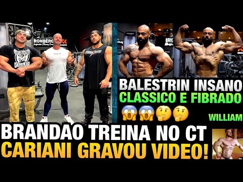 BRANDÃO NO CT DO CARIANI - BALESTRIN SINISTRO (MUITO SECO) - WILLIAM  E DIOGO IMPRESSIONAM E MAIS