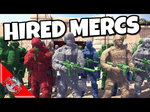 HIRED MERCENARIES ATTACK THE COMPOUND | Army Men Of War