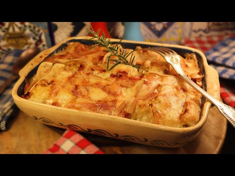 Mon GRATIN DE CHOU-FLEUR JAMBON RACLETTE - La fête, avant les fêtes sur Gourmandises TV