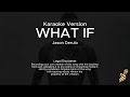 Jason Derulo - What If (Karaoke Version)
