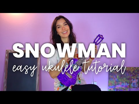 Snowman di Sia | Tutorial per ukulele tenuto da un insegnante di musica