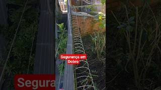 Como instalar cerca elétrica e concertina.
