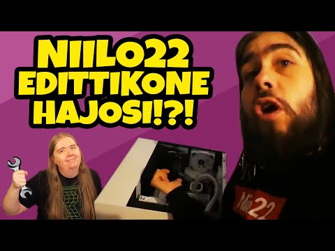 Niilo22:sen 4000€ edittikone HAJOSI?!?