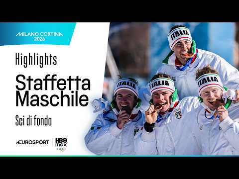 🥉La STAFFETTA del fondo nella storia: BRONZO Italia | HIGHLIGHTS | #MilanoCortina2026