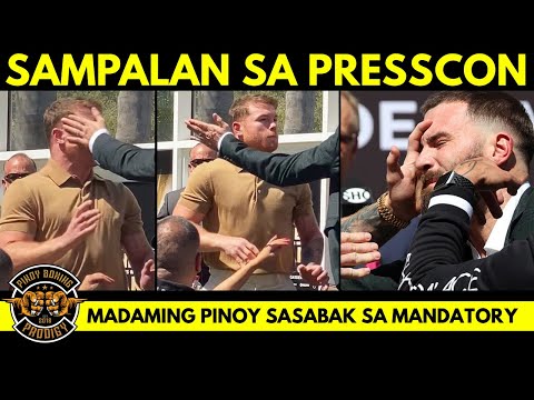 Canelo counter na SAMPAL kay Plant sa Presscon | Donaire vs Gaballo, Casimero MALABO na ba?