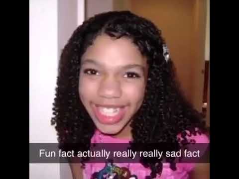 Fun fact actually really really sad fact