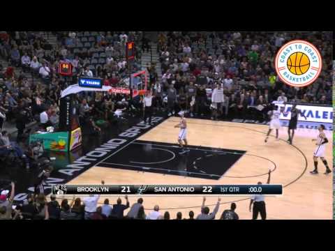 Rasual Butler beats the buzzer for the Spurs!