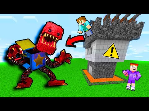 BOXY BOO VS EN GÜVENLİ EV - Minecraft