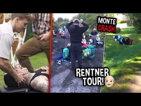 UNFÄLLE, Monte beim CHIROPRAKTIKER & SPEEDBOOT! 😱 Rentner Tour 👴🏻 Tag 3 | MontanaBlack IRL