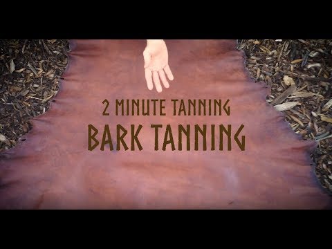How to Make Your Own All Natural Leather Using Tree Bark | The Bush Tannery
