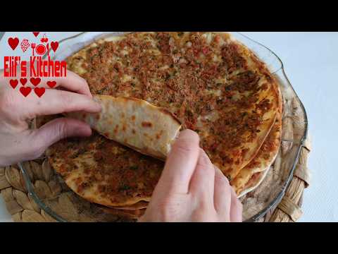 Crispy Homemade Lahmacun Recipe | Better Than Takeout!
