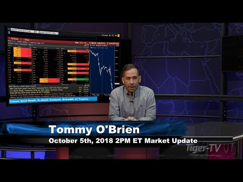October 5th 2PM ET Market Update with Tommy O'Brien on TFNN