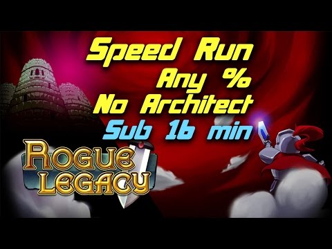 Rogue Legacy Any% No Architect Invincible 15:35.53 (World Record 4/26/16)