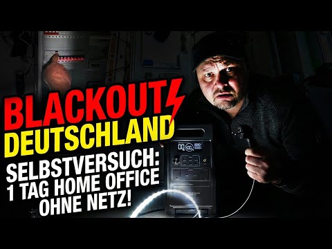 Blackout in Germany: Plug pulled! How long will it last? A personal experiment with the Afriy P310.