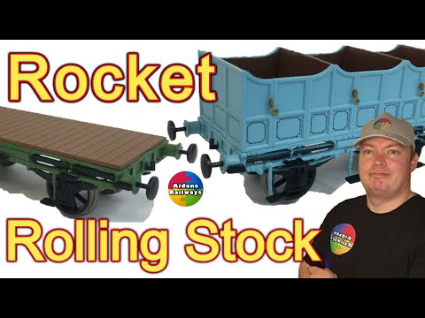 HORNBY Rocket Rolling Stock | L&MR Flatbed and Third Class Coach