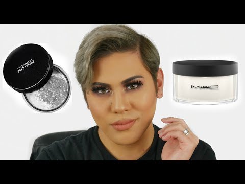 MAC SET POWER VS PREP + PRIME TRANSPARENT FINISHING POWDER