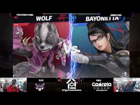 Typo Friday 9/27/19 - Blaze(Fox/Wolf/Marth) VS MasterPerch(Bayonetta) -Winners Semis