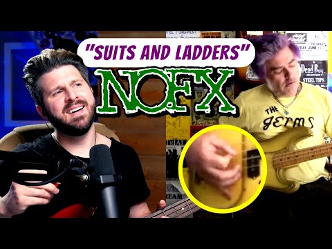 FAT MIKE requested this song! Bass Teacher REACTS to NOFX - “Suits and Ladders” Play Through