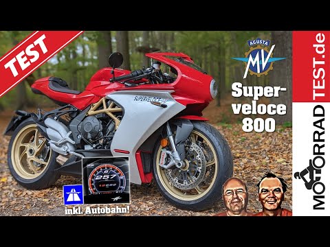 MV Agusta Superveloce 800 | Test (deutsch) inkl. zackiger Autobahnfahrt