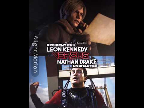 Leon Kennedy vs Nathan Drake | Battle #shorts