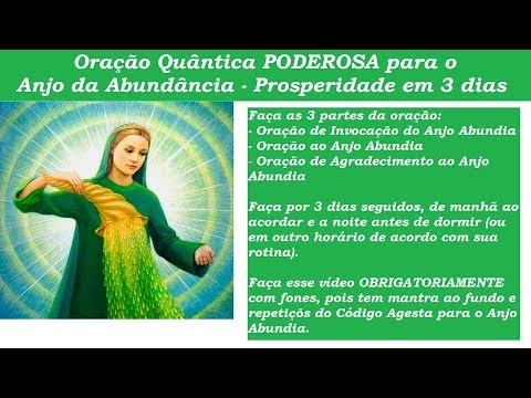 POWERFUL Quantum Prayer to the Angel of Abundance - PROSPERITY IN 3 DAYS!