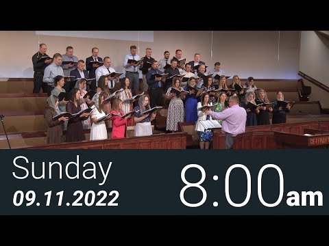 09/11/2022 Sunday 8am - Full Service