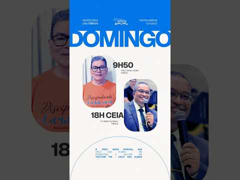 Associação do Vale do Paraguassu | PIB Cruz das Almas - BA | Domingo - Manhã | 19/07/2026