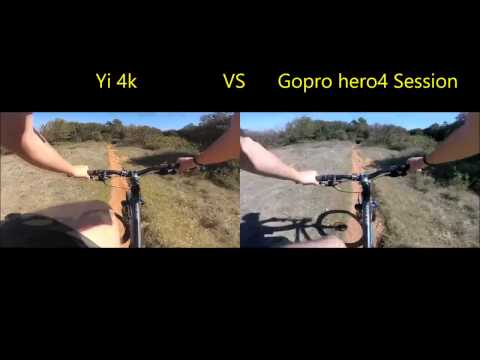 Gopro Hero4 Session VS YI 4K