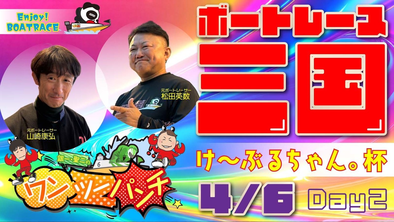 ボートレース三国 　けーぶるちゃん。杯　2日目　4月6日(月)【ボートレースライブ】