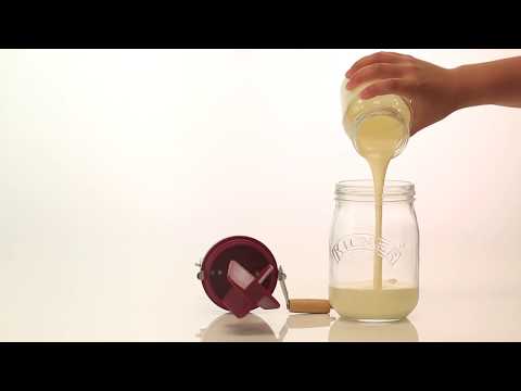 Kilner® Butter Churner Time Lapse Video