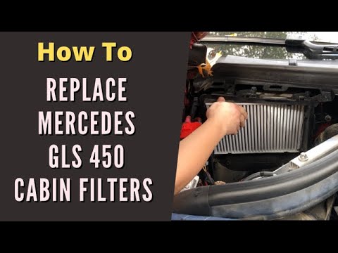 Mercedes GLS 450 Cabin Air Filter Replacement