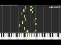 Градусы - Режиссер Piano Tutorial (Synthesia + Sheets + MIDI ...