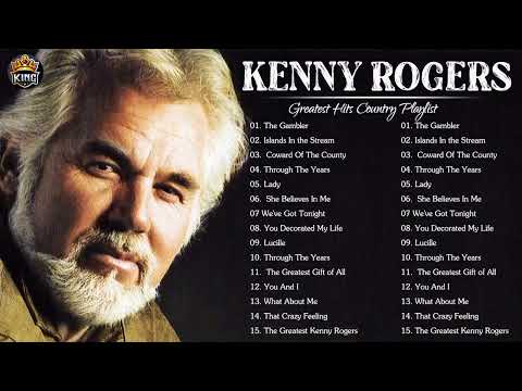 The Best Songs of Kenny Rogers - Kenny Rogers Greatest Hits Playlist - Top 40 Songs of Kenny Rogers