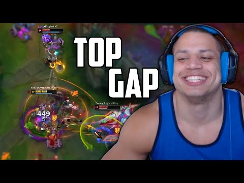 ACTUALLY TOP GAP | TYLER1 EU Placements 9 of 10