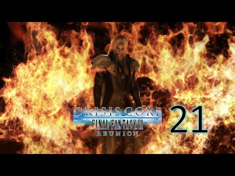 CRISIS CORE –FINAL FANTASY VII– REUNION - Walkthrough Part 21: Nibelheim Incident