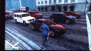 Chatting with a friend while playing GTA V.... badly... so you can.... oh, you know.