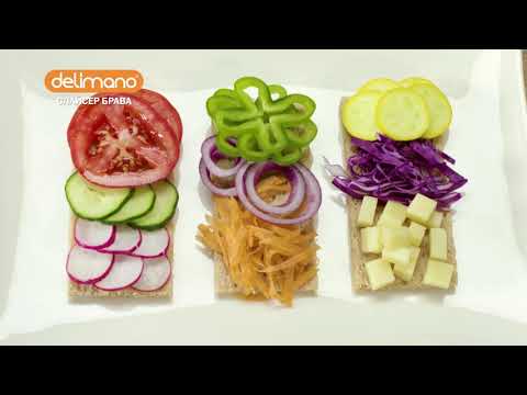 Слайсер для овочів Delimano Brava
