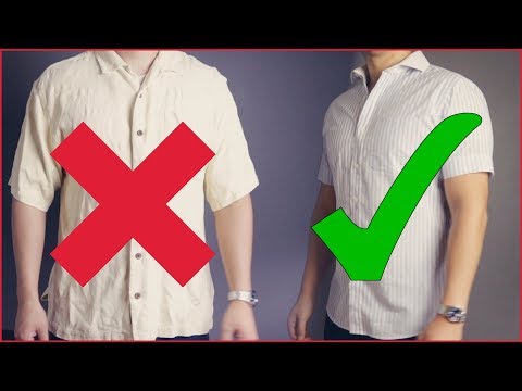 How to wear a short sleeve button down shirt with style