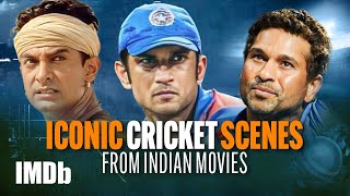 Iconic Cricket Scenes From Indian Movies 🏏 | Sushant Singh Rajput, Aamir Khan, Sachin Tendulkar