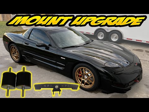 C5 & C6 Engine & Transmission Mount Upgrade Install