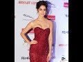 Disha Patani Very Hot In Red Dress At Filmfare Glamour Style Award 2017