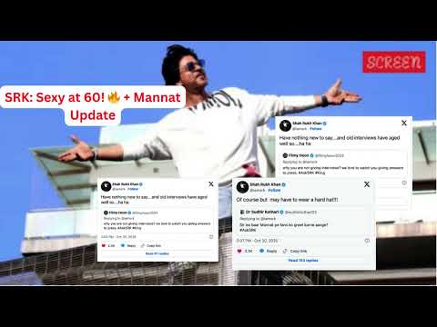 Shah Rukh Khan’s #AskSRK 2025 Highlights: Fans, Mannat Renovation & “Sexy at Sixty” Trend