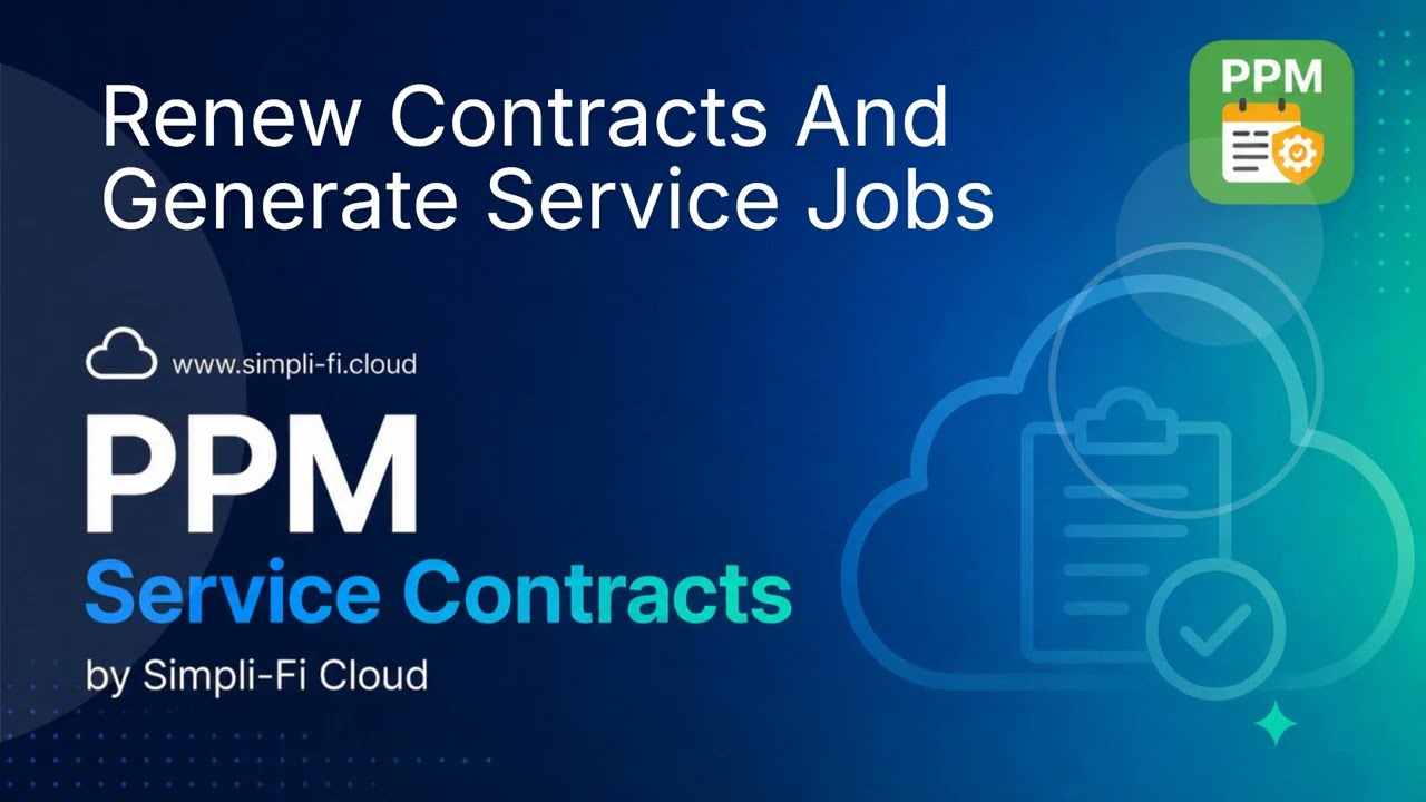 Part 5 - Renew Contracts and Generate Service Jobs