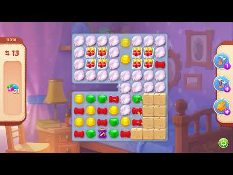 Homescapes Level 11018 No Boosters Gameplay