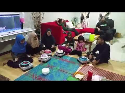 sambut besday ramai2..