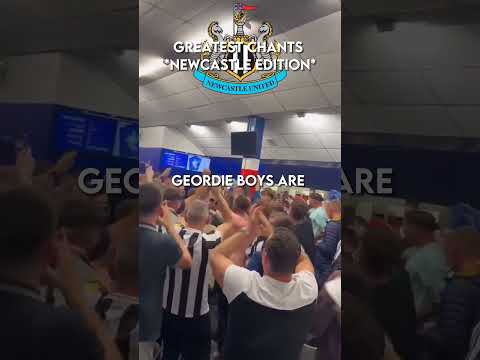 Is this the way to Barcelona 🎶 #newcastle #football #chants